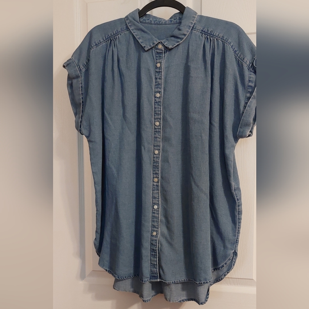 LOFT Lyocell/Tencel Shirt